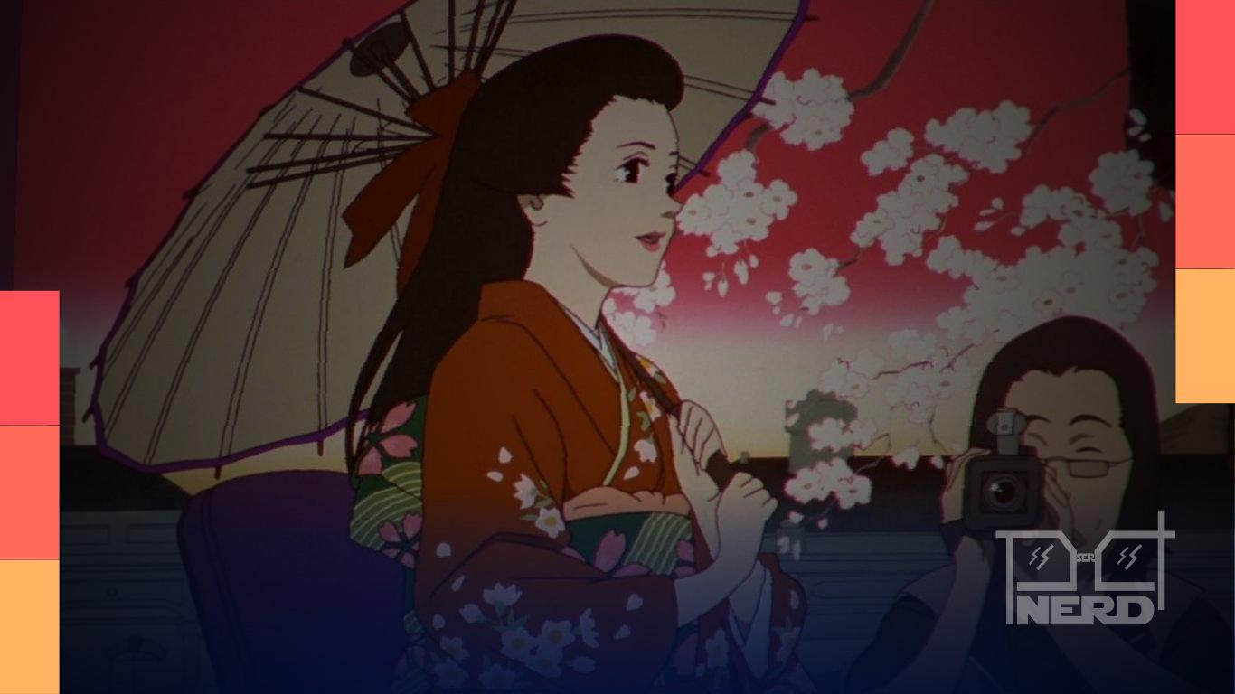Capa com destaque para os 5 animes na HBO Max: Millennium Actress, Inu-Oh, A Menina e o Ovo de Anjo, The Colors Within e Your Name.