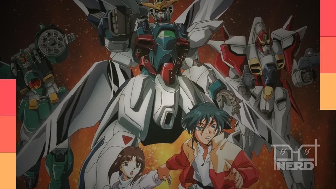 Arte promocional especial do projeto de 30º aniversário de After War Gundam X