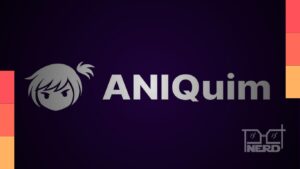 Página inicial do ANIQuim, plataforma brasileira para descobrir e organizar animes