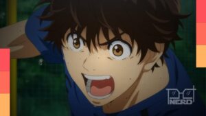 Ashito em uma cena da segunda temporada do anime Aoashi