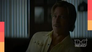 Brad Pitt em As Aventuras de Cliff Booth com imagem do primeiro trailer