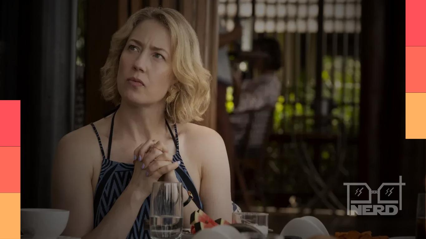 Carrie Coon junta-se a Rebecca Ferguson e Greta Lee na comédia romântica Honeymoon/Funeral