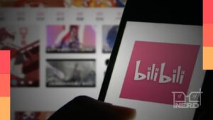 Tela do Bilibili com versão em português destacando a expansão internacional da plataforma