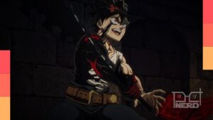 Cartaz de Black Clover anunciando retorno do anime à televisão em outubro