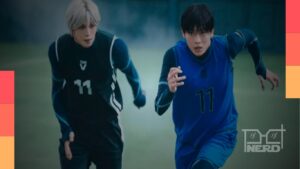 Cena do filme em live-action de Blue Lock nos cinemas brasileiros