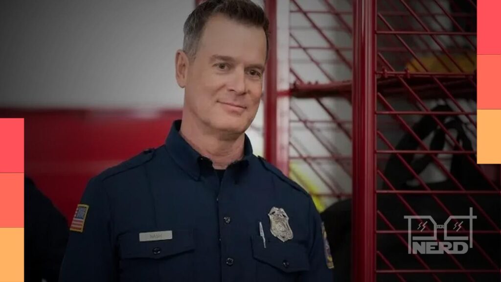 Peter Krause como Bobby Nash na série 9-1-1