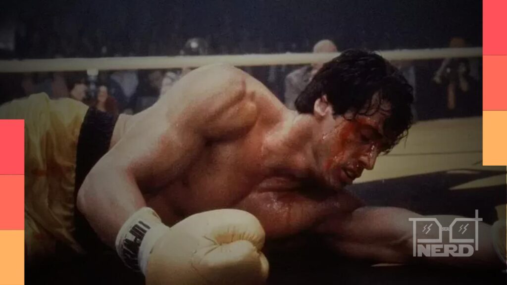 Sylvester Stallone como Rocky Balboa em Rocky III