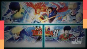 Tela de jogo de Captain Tsubasa 2: World Fighters com destaque para jogada e clima de partida do Mundial Sub-20