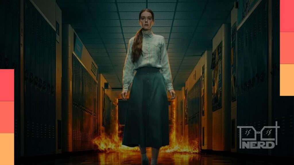 Cena da série Carrie, A Estranha, com Carrie White e clima de suspense do Prime Video