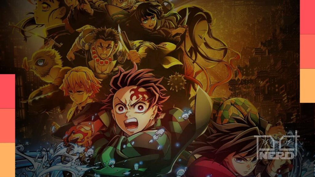 Tanjiro Kamado em imagem promocional de Demon Slayer: Castelo Infinito