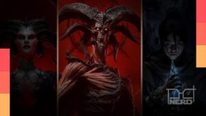 Diablo IV rodando no Nintendo Switch 2 em modo portátil