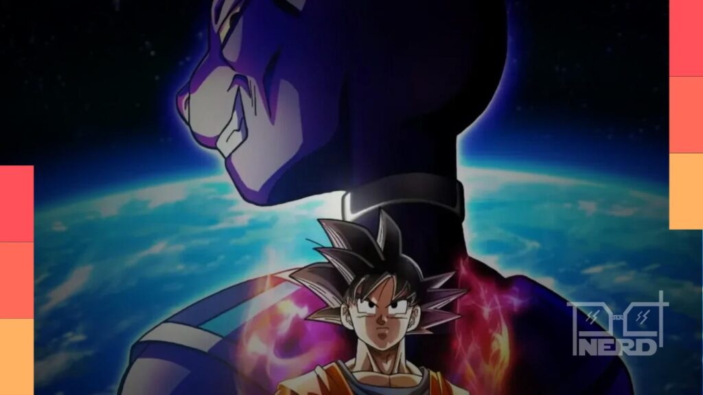 Imagem promocional de Dragon Ball Super: Beerus, remake do anime Dragon Ball Super