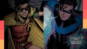 Dick Grayson e Jason Todd na animação Dupla Dinâmica, da DC