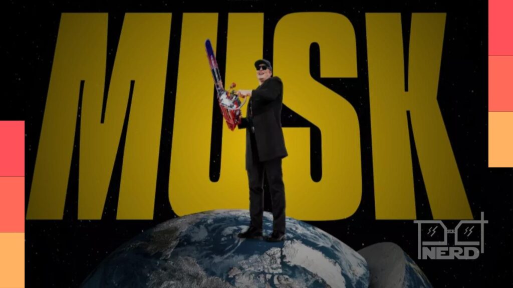 Imagem de divulgação do documentário MUSK sobre Elon Musk