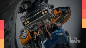 Montanha-russa Fast & Furious: Hollywood Drift inspirada nos carros da franquia Velozes e Furiosos