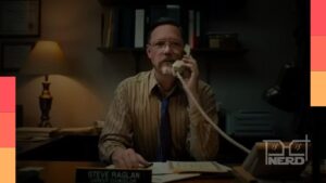 Matthew Lillard em imagem relacionada à franquia Five Nights at Freddy's