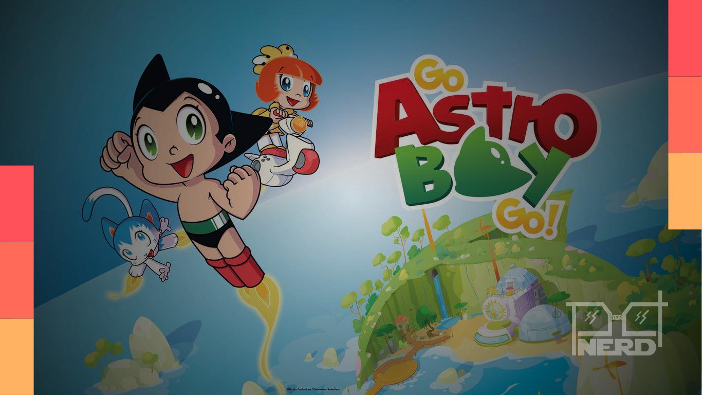 Astro Boy em nova versão, com visual de IA, em Go Astro Boy Go! na TV Cultura