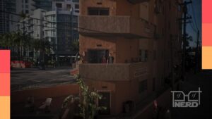Prédio em Miami que fãs associam ao apartamento de Jason e Lucia em GTA 6