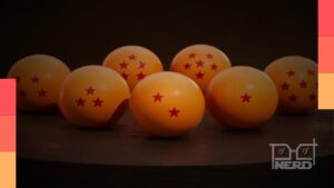 Teaser de LEGO e Toei com as sete esferas do dragão de Dragon Ball e menção ao possível set de Shenlong