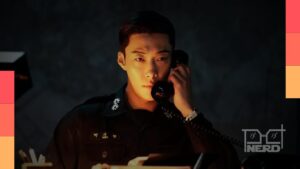 Hyun Bin e Woo Do-hwan durante entrevista sobre o salto temporal de 9 anos da 2ª temporada de Made in Korea