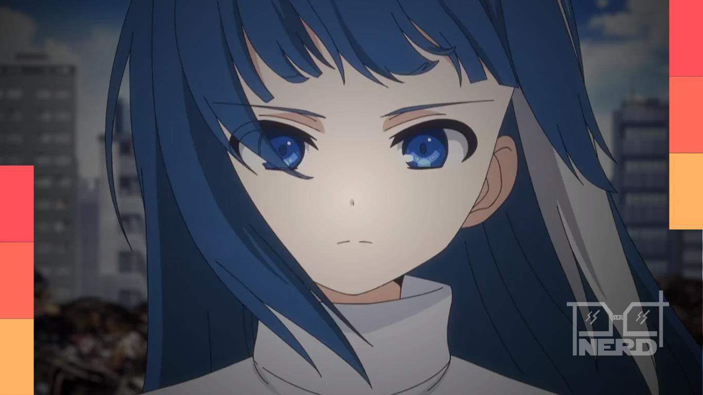 Pôster oficial e cena de Mutsumi Yozakura em Mission: Yozakura Family, Parte 2 da 2ª temporada