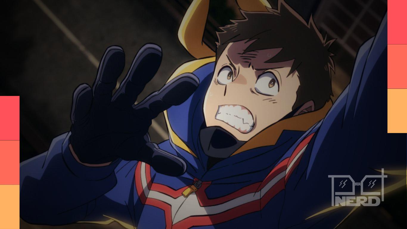 Personagens de My Hero Academia: Vigilantes em imagem promocional do anime