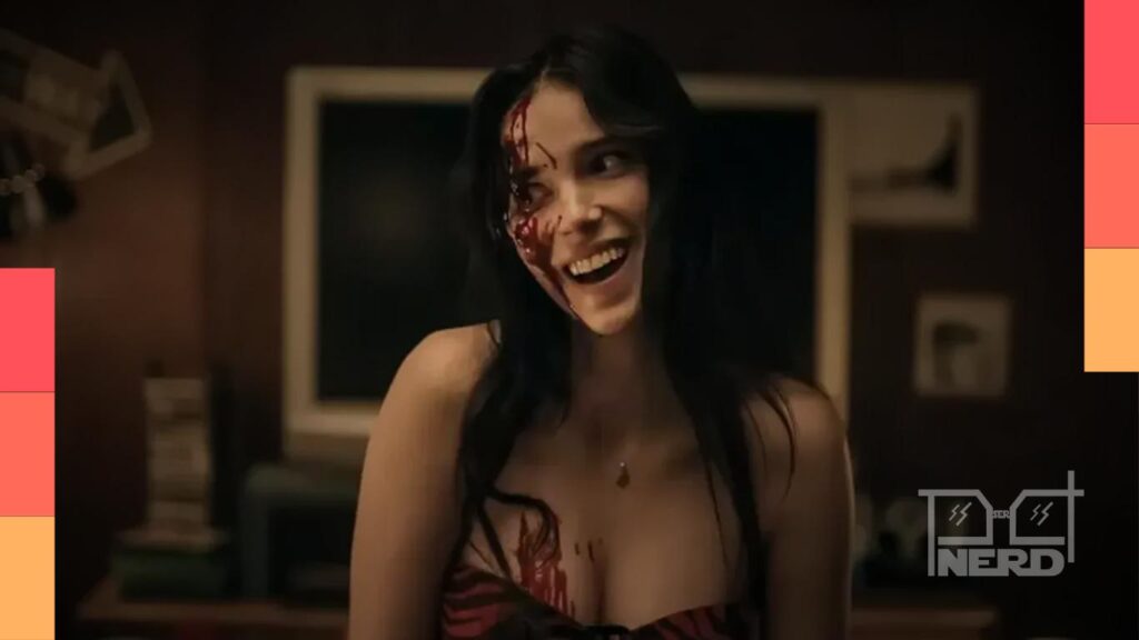 Nikki, personagem de Obsessão interpretada por Inde Navarrette, aparece em prévia como personagem itinerante no Halloween Horror Nights em Hollywood
