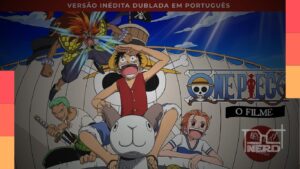 Pôster de ONE PIECE O Filme, primeira aventura cinematográfica de Luffy e sua tripulação