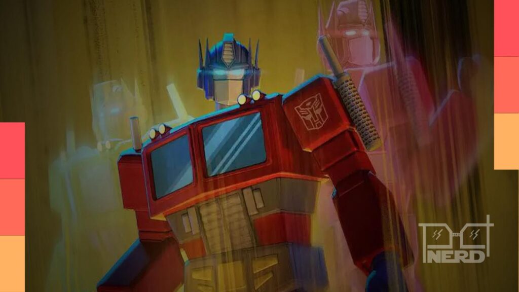 Poster de Optimus Prime: Awakening, curta de 12 minutos com a última performance original de Peter Cullen