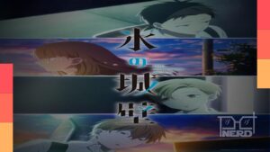 Koyuki, Minato, Miki e Yōta no anime Parede de Gelo