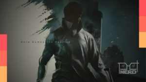 Imagem de divulgação de Physint com Hideo Kojima e referência a PlayStation e Xbox