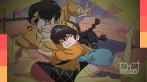 Imagem promocional de Ranma ½ Temporada 3 com referência ao trailer do MAPPA e aos temas Sunao Miman e Kawaikunai