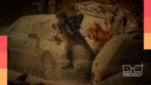 Novos pôsteres do reboot de Resident Evil dirigido por Zach Cregger, com elenco incluindo Austin Abrams