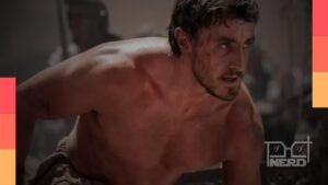 Ilustração com Paul Mescal e Jacob Elordi relacionada ao rumor sobre Ridley Scott e Ponto Sem Retorno