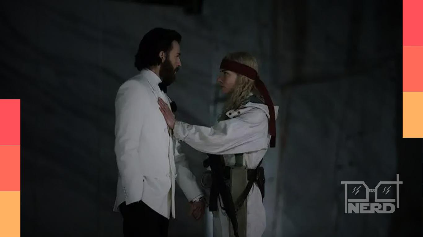 Chris Evans e Anya Taylor-Joy em Sacrifice, filme de Romain Gavras que estreia na Netflix em 16 de outubro