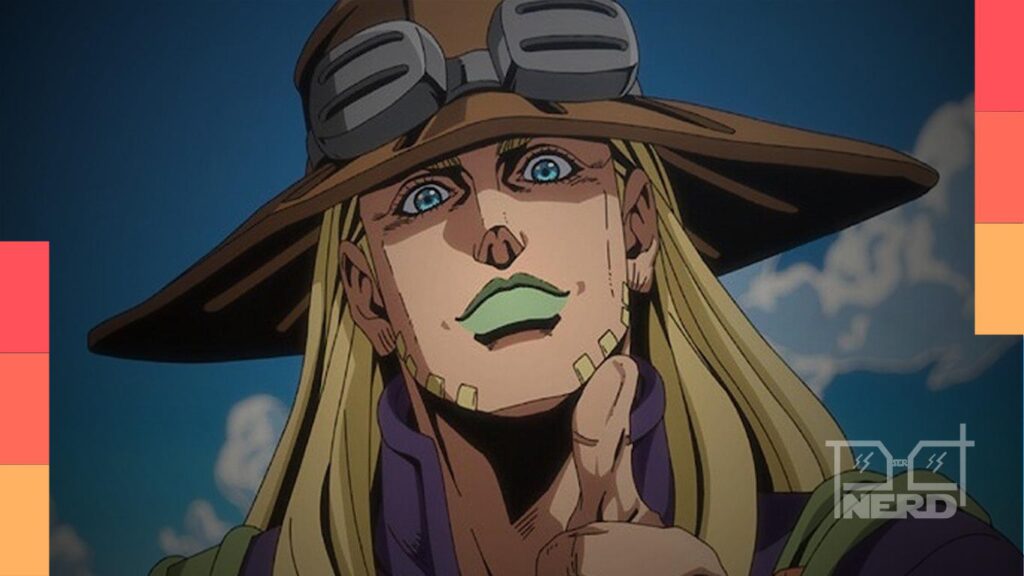 Johnny Joestar e Gyro Zeppeli na adaptação de Steel Ball Run