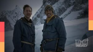 Cena do trailer de Tenzing, novo drama biográfico da Apple TV sobre a primeira escalada confirmada do Everest