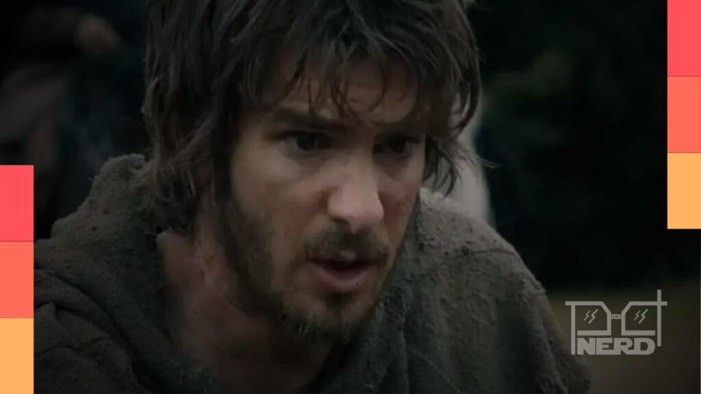 Andrew Garfield falando sobre The Uprising e a ideia de bilionários ficarem “cagados de medo”