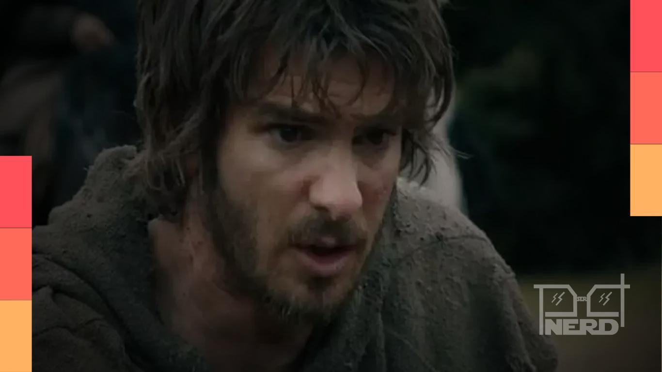 Andrew Garfield falando sobre The Uprising e a ideia de bilionários ficarem “cagados de medo”