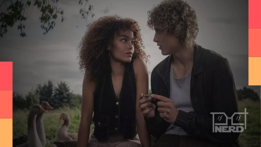 Imagem promocional de Jogos Vorazes: Amanhecer na Colheita para notícia sobre o lançamento do álbum da trilha sonora em novembro