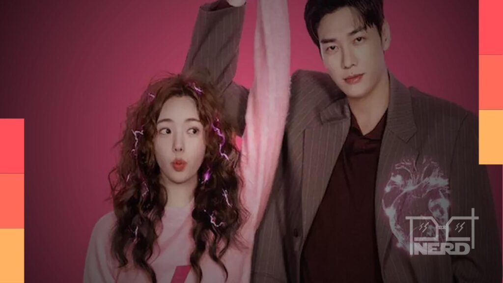 Chae Soo-bin e Kim Young-kwang em imagem de Um Choque de Amor, k-drama da Netflix