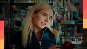 Carla Sehn em Diário de uma Garota que Coleciona Foras, série sueca da Netflix sobre encontros ruins nos aplicativos
