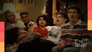Cena promocional de Adultos, série de comédia da FX com segunda temporada disponível no Disney+