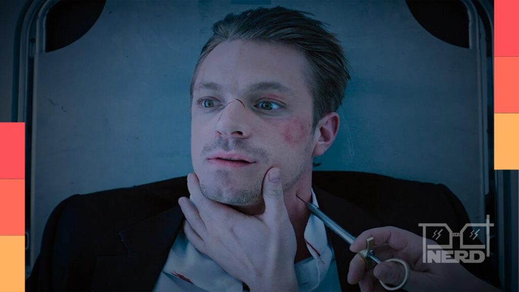 Joel Kinnaman aparece em cena de Altered Carbon, série cyberpunk neo-noir disponível na Netflix