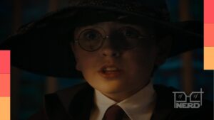 Dominic McLaughlin veste o chapéu seletor no trailer da série de Harry Potter da HBO Max
