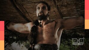 Jason Momoa em entrevista falando sobre dificuldades após Game of Thrones e a virada da carreira