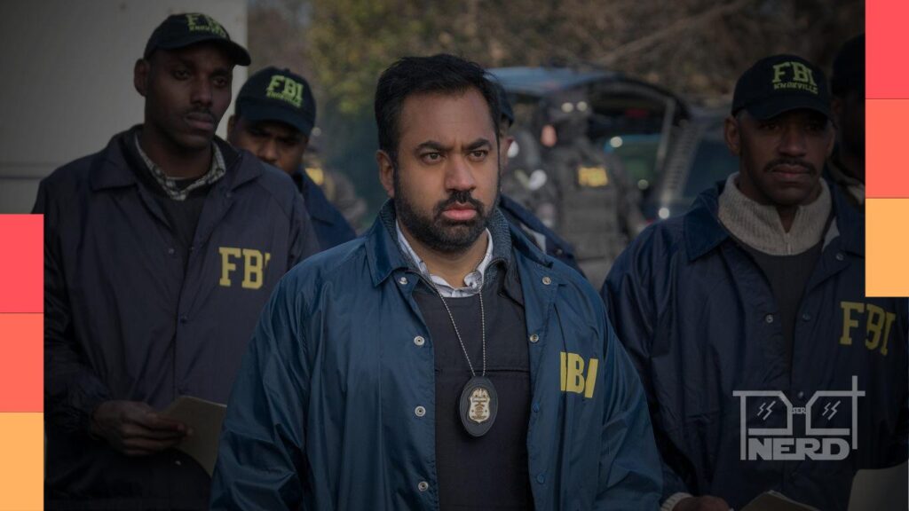 Cena de Clarice, protagonista da série policial Clarice no Prime Video, em clima de investigação e tensão