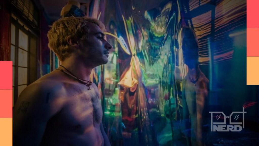 Victor Di Marco em cena do filme brasileiro “London”, premiado com o Leão Queer no Festival de Veneza