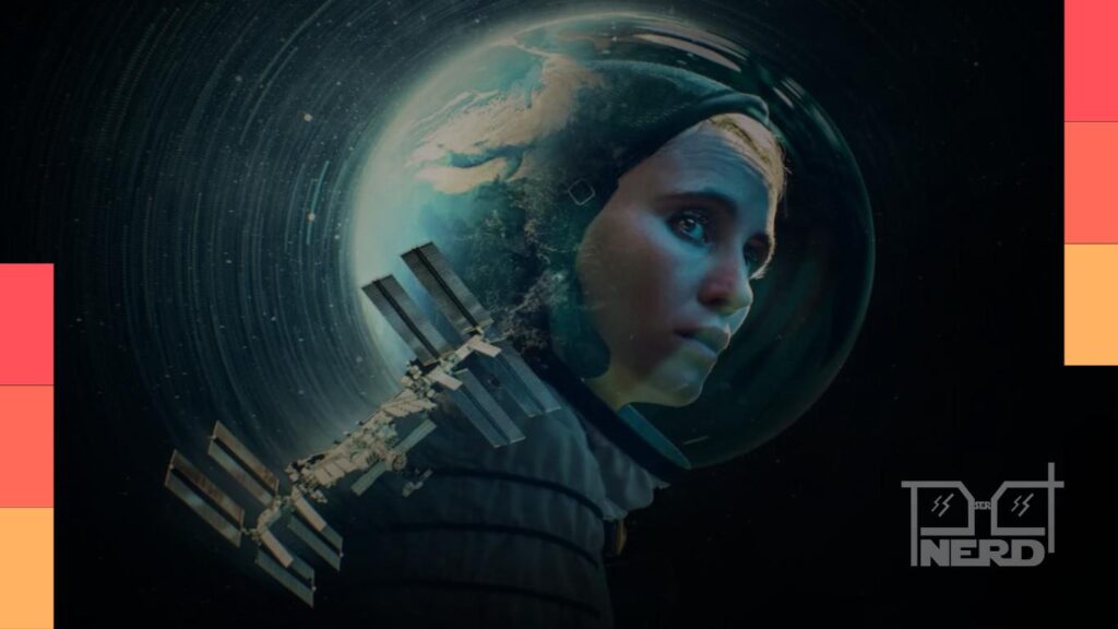 Imagem em cena de O Sinal, série de ficção científica disponível para assistir na Netflix, com personagem em ambiente de suspense