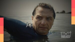 Imagem promocional de O Segredo de Widow’s Bay, série do Apple TV+, com foco na disputa do Emmy 2026
